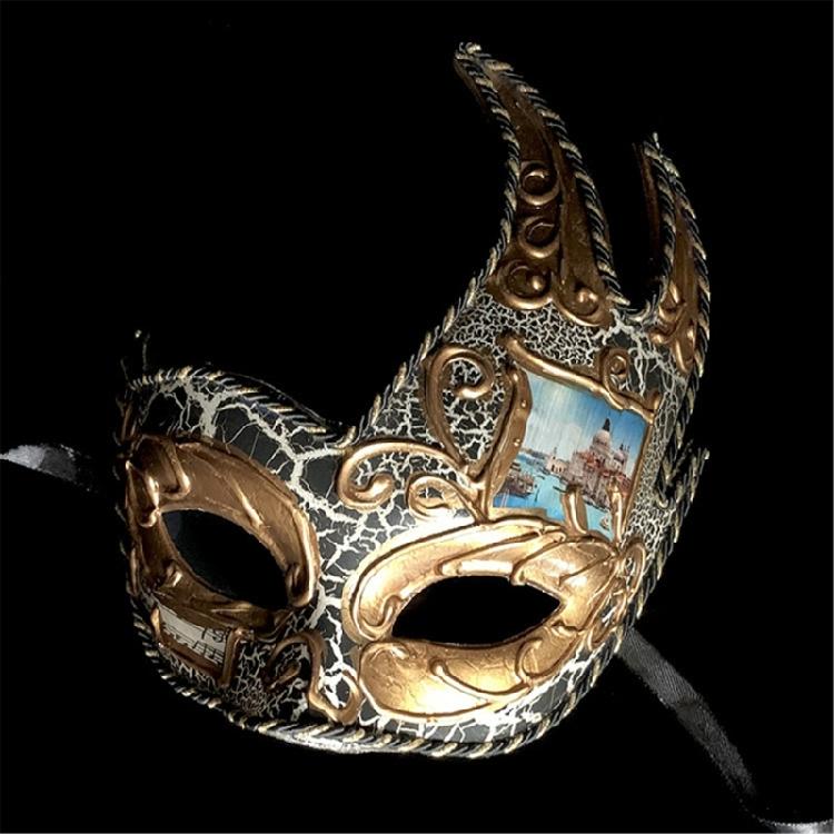 Maskerade Halbmaske Halloween Augenmaske Kostüm Halbmaske Maskerade Kostüm Accessoire für Damen Herren Halloween