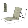Iron-Framed Polyester Fiber Lightweight Portable And Foldable Picnic And Leisure Chair Outdoor Camping Chair