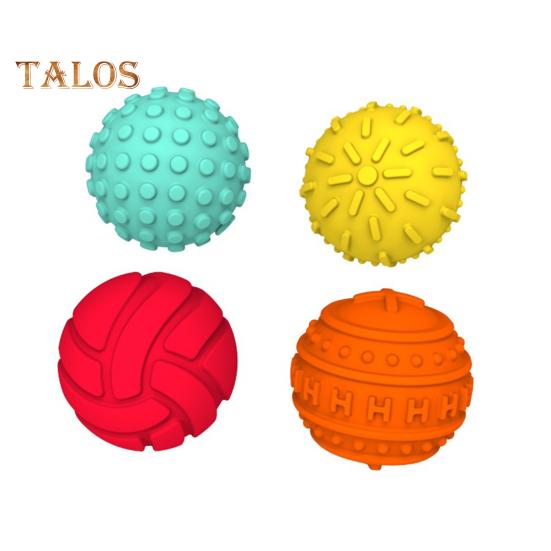 

4/6 шт. Магнитный силиконовый сенсорный мяч, портативный, для путешествий, снятия тревожности и стресса, цветной мяч для детей, подростков и взрослых, успокаивающий текстурированный мяч, игрушка-фиджет B