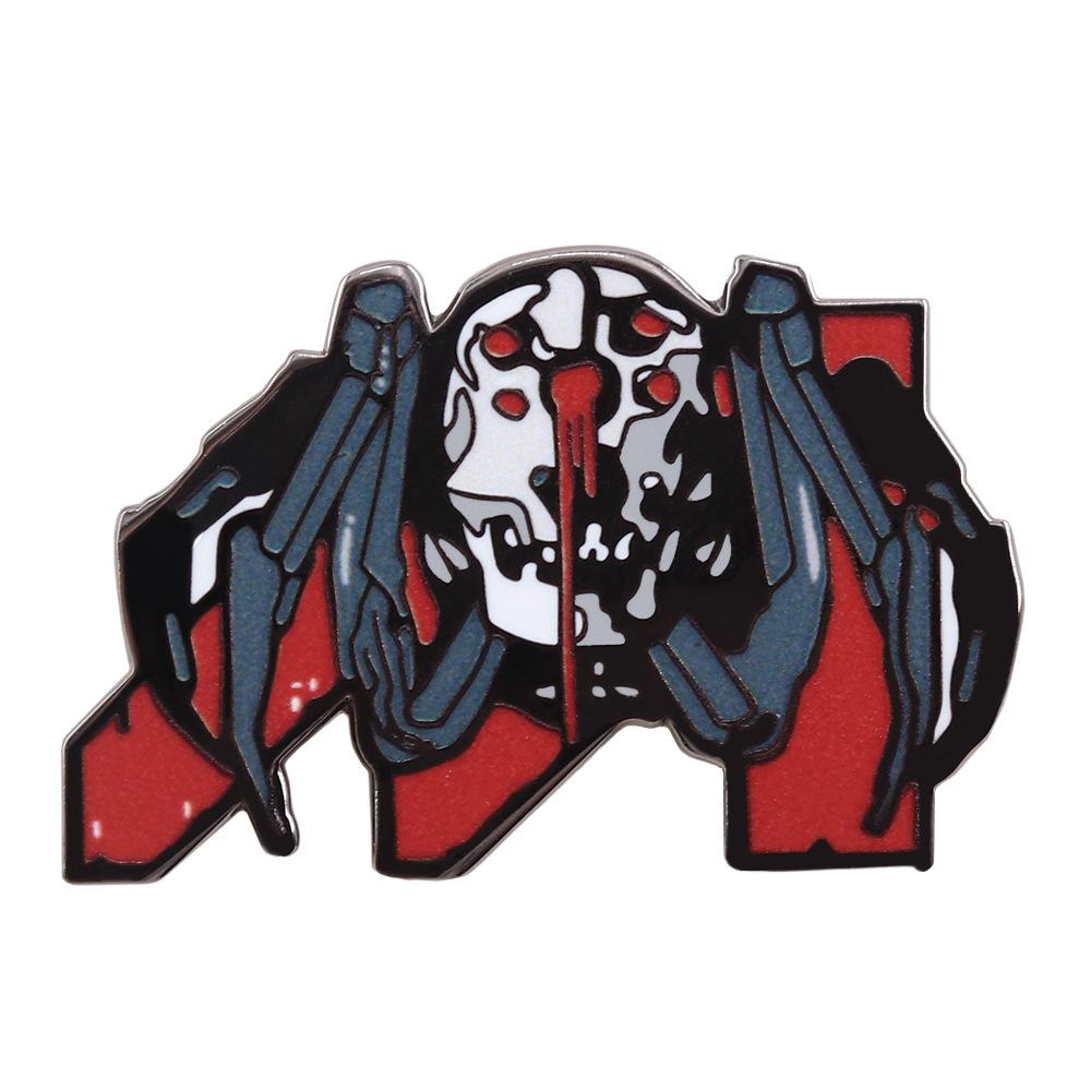 Cyberpunk 2077 Vexel Gang Icon Brooch - Classic Game Badge Fashion Accessory