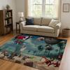 3D Classic Game Metal Slug Pixel Style Living Room Non-Slip Area Rug Soft Carpet for Bedroom Playroom Sofa,Home Decor Doormat