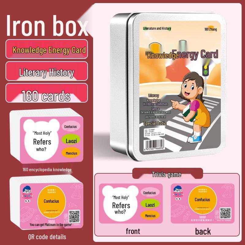 Elementary Student Knowledge Cards: Idiom Solitaire Fun & Educational Toy