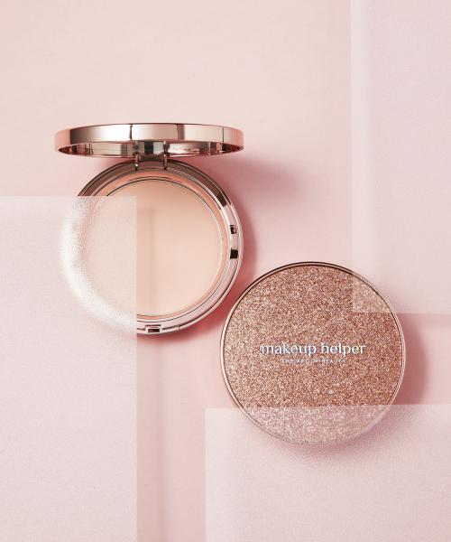 [makeup Helper] Art Pact Original Pro Finish Powder & Rose Glitter Brush Set 25g
