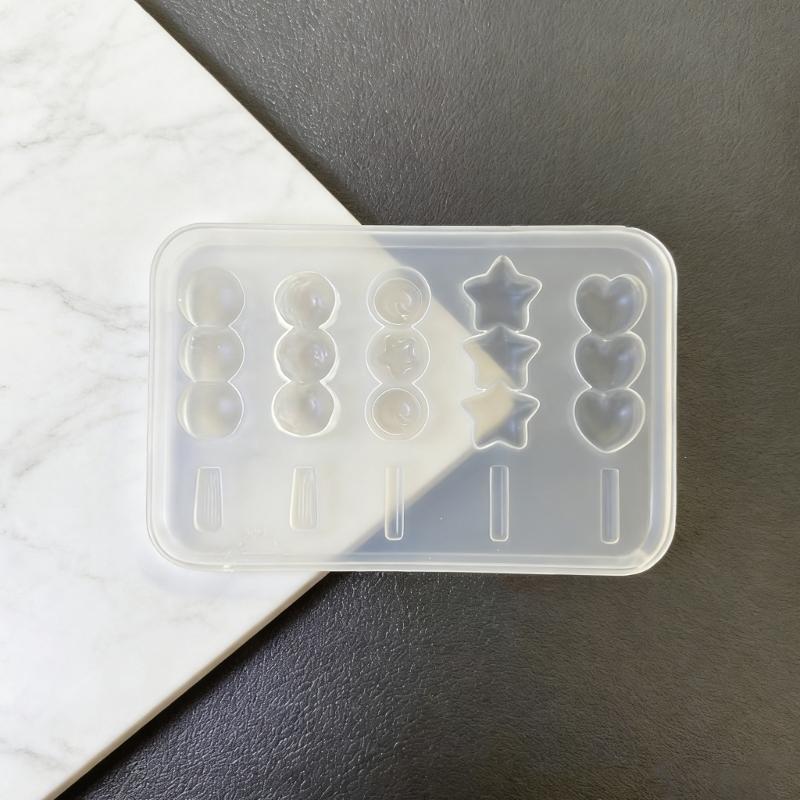 Food Grade Silicone Bubble Tea Beads Mold Baking Decoration Molds Perfect For Homemade Dessert Decorations