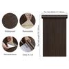 CHIHUT Wallpaper Wood Grain Remake 45cm X Dark Peelable Cutting Easy To Perfect for Home and Rental Scandinavian Style Wood Grain Decorative Wall