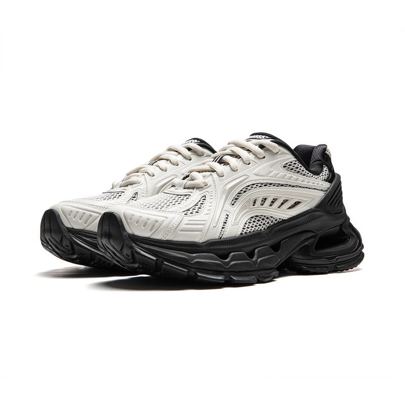 Li Ning Lijun BOW Trend Series Trend Sports Lifestyle Shoes Women Lifestyle Shoes Off-White Black AZGU064-2