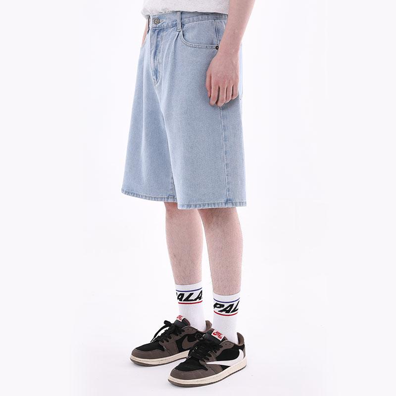 KULTE Wide Burmuda Denim Short Medium Indigo