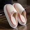 Cotton slippers autumn and winter indoor home non-slip thick bottom piled warm couple fluffy slippers