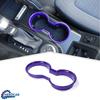 Interior Front Water Cup Holder Decor Cover Trim For Ford Bronco +Purple ABS