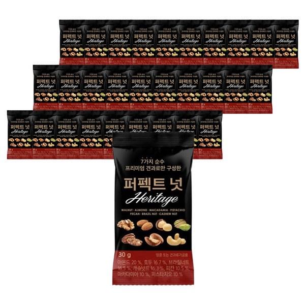 

Haru Nut Perfect Nut 30g, 30g, 30 pieces, Korean nuts