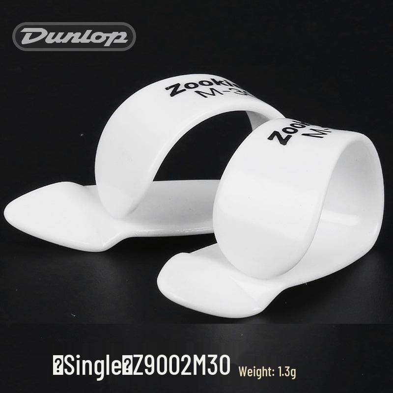 Dunlop Right Hand Fingerstyle Protector Kit: Thumb Pick, Finger Cots, and Artificial Fingernail.