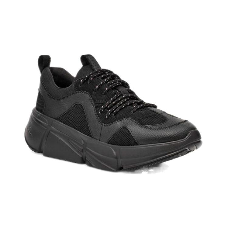 UGG Calle Lace Low Top Running Shoes Women sneakers Black 1125391-BLK