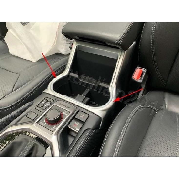 Внутренняя передняя накладка на рамку подстаканника Для - Subaru Forester ABS Матовый