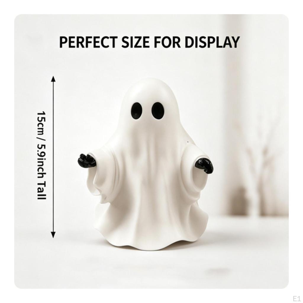 Resin Spirit Figurine Spooky Tabletop Decor Sturdy for Mantel