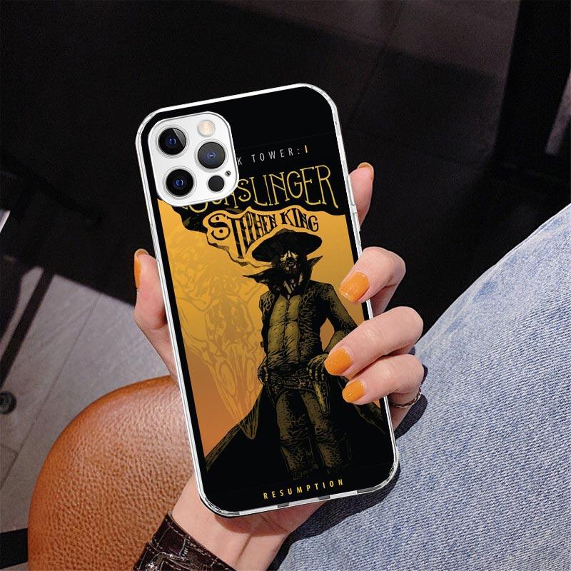 Stephen King The Dark Tower Phone Case For iPhone 17 Air 16 Pro Max 16E 15 + 14 Plus 11 12 13 Mini 7 8 SE Gift Print Cover Funda