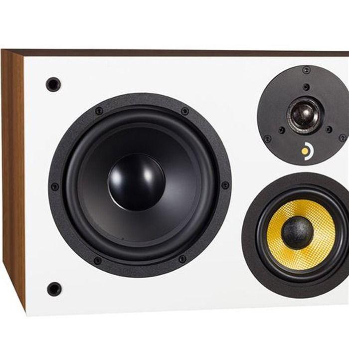 Enceinte centrale - davis - ariane c2 - 3 voies - bois foncé - filaire