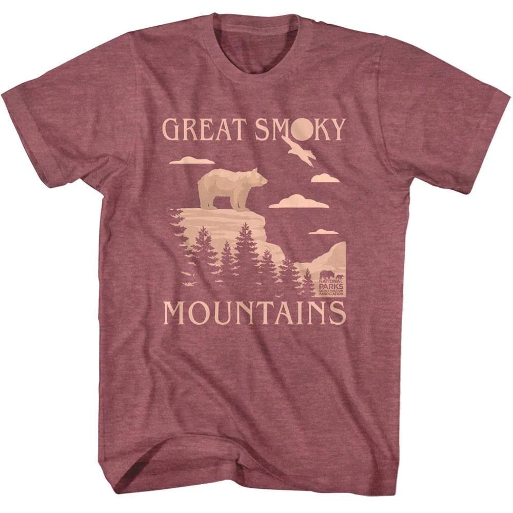 Great Smoky Mountains Dusk Men s T Shirt 2XL