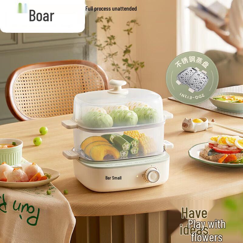Little Bear ZDQ-E12N1 Double-Layer Egg Cooker CN plug (adapter included)