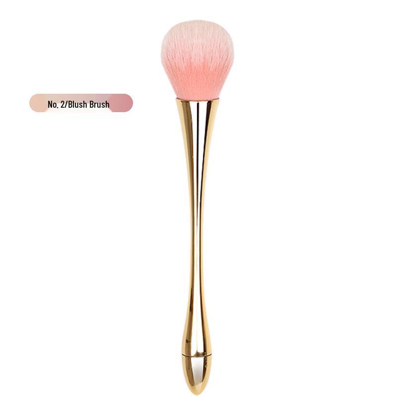 

Suki Lian Позолоченная Маленькая Ручка Большая Пушистая Кисть для Пудры