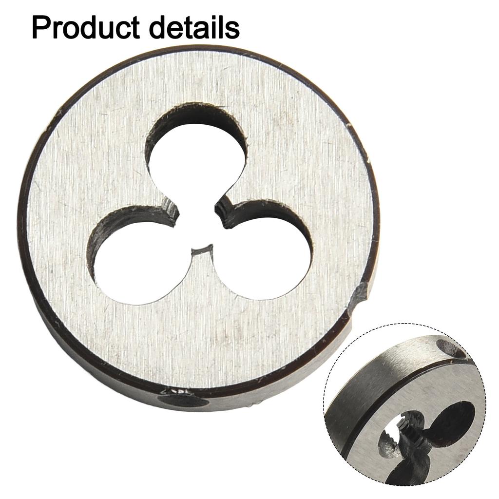 6-40 UNF Die 6-40 UNF Tap Replacement Right Hand Spare Parts 1 Set 6-40 UNF Accessories Fittings High Speed Steel