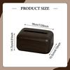 Tissue Box Napkin Paper Holder Rustic Creative Decoration Gift Vintage Style Tissue Dispenserr for Home Bedside Living Room