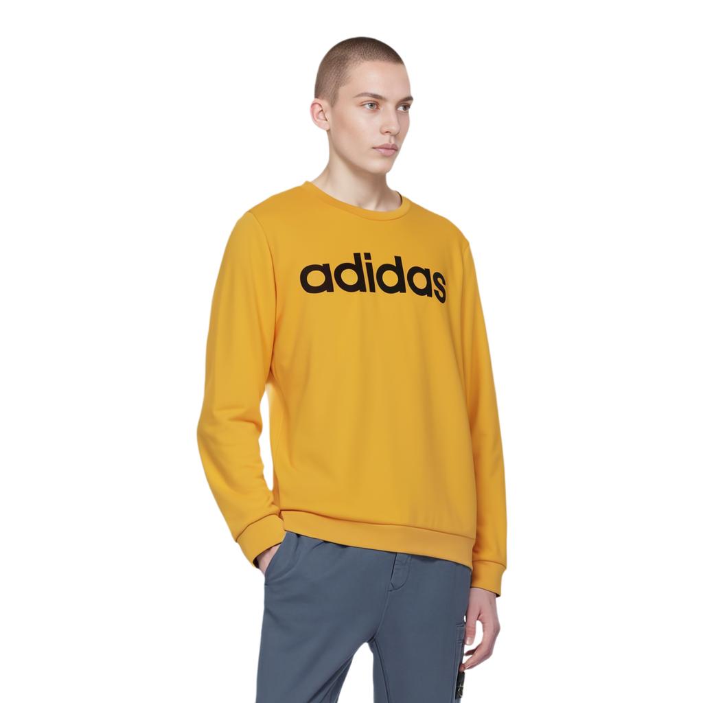 Adidas M ESNTL LOGO SW Sweatshirt Men's Yellow GJ8924