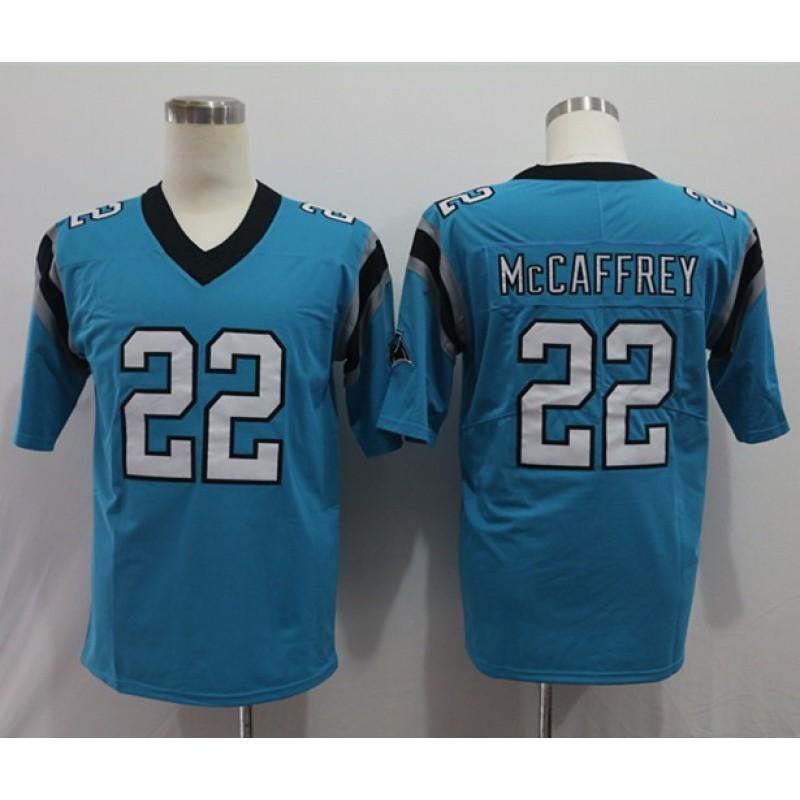 Camiseta de Fútbol NFL para Hombre Carolina Panthers Cam Newton 1 Christian McCaffrey 22 Réplica Uniforme de Equipo Ropa para Aficionados