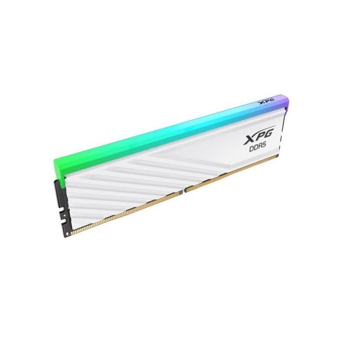 Memoria RAM ADATA 32GB DDR5 6000MHz LANCER BLADE RGB 2x16GB Blanco