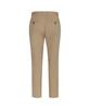 SOLEW Cotton Tapered Single-Pleat Pants_Beige