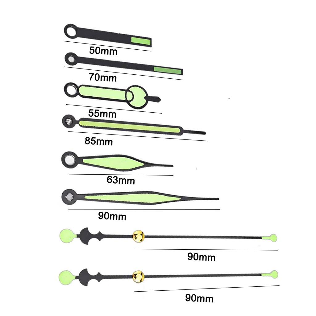 DIY Quartz Clock Movement Mechanism Luminous Hands For Wall Clock Repair Tools Accessories And Parts Replacement