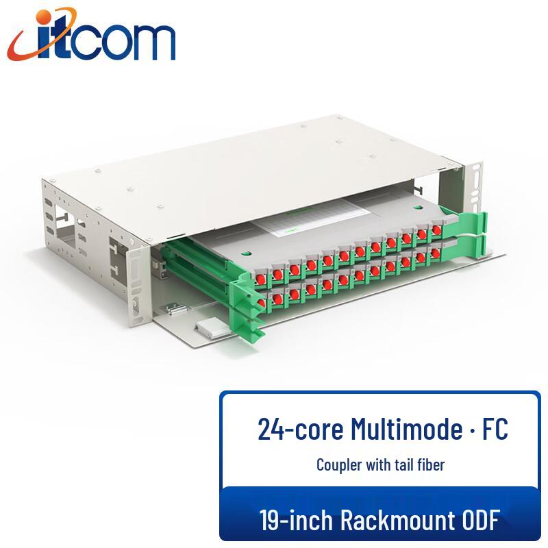 itcom Adicom 19-inch Rack-Mount ODF Fiber Optic Distribution Frame