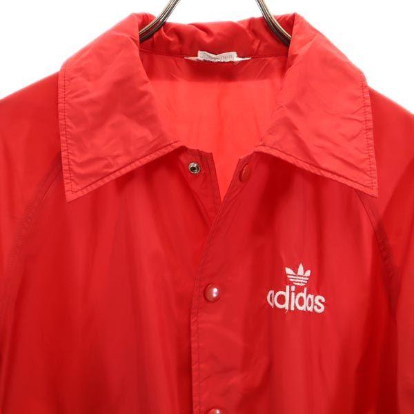 Adidas 70s 80s Vintage Made by Descente Trefoil Logo Nylon Jacket M Men's Used