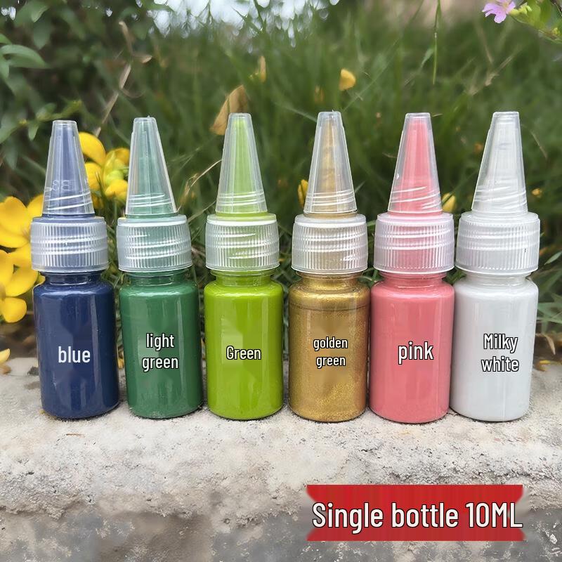 JINGRUIXIANG DIY Lacquer Fan Marbling Paint Set