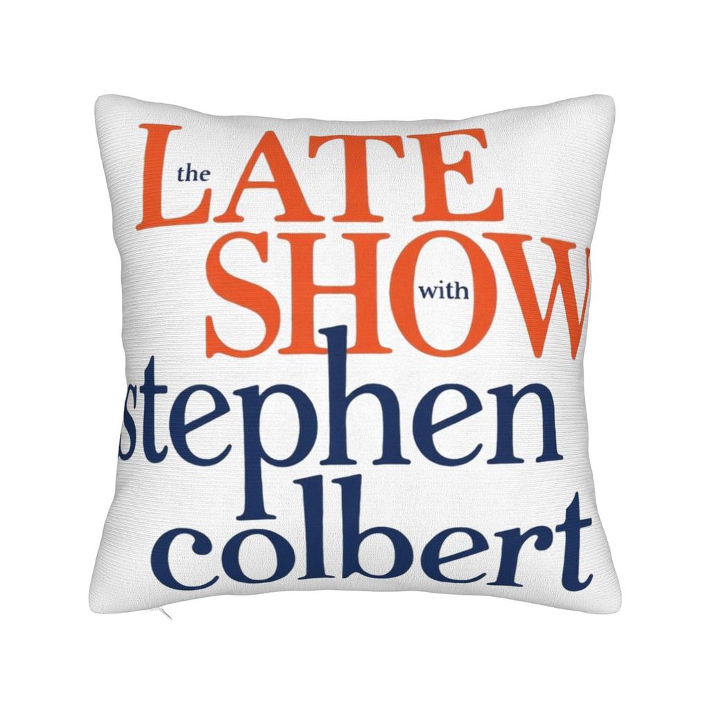 Federe Cuscino Decorative Stephen Colbert The Late Show Accessori Cuscino da Arredo per la Casa Copricuscino con Zip Varie Misure