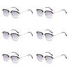 6PCS Anti-Blue Light Dual-Use Presbyopic Glasses Men's and Women's Dual-Light HD Large Frame Sun Presbyopic Glasses Sunglasses
