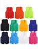 Womens Mens Button Vest Uniform Adult Waiter Bartender Work Uniform Unisex Volunteer Activity Vest Waistcoat