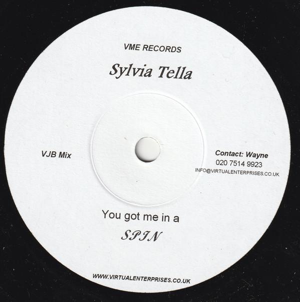 7inch Record SYLVIA TELLA You Got Me In A Spin NONE VME Records 2003 UK Reggae Ska Dub Used
