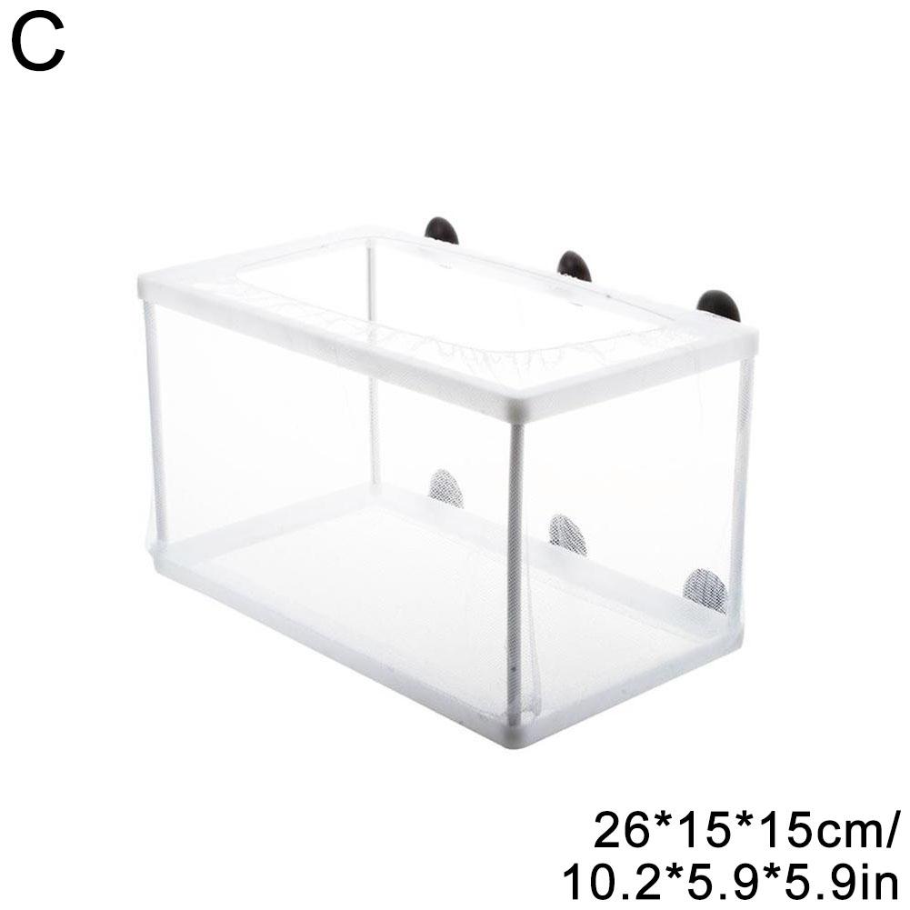 1 Pcs Fish Breeding Incubator Net Hanging Fish Hatchery Isolation Box for Aquarium Accessory