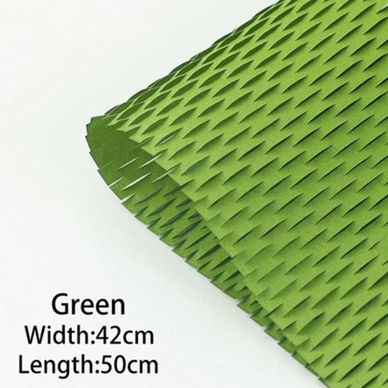 10Pcs Flower Wrapping Paper Packaging Paper Packaging Material Mesh Art Paper Honeycomb Packaging