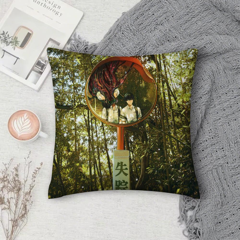 

Anime The Summer Hikaru Died Pillow Case Cover Square Sofa with for pattern comfortable cushionsuitable of room 12x12Inch