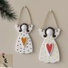 Flexible Silicone Angel Wing Girl Pendant Mold Handmade Jewelry Silicone Mold For DIY Jewelry And Resin Crafts