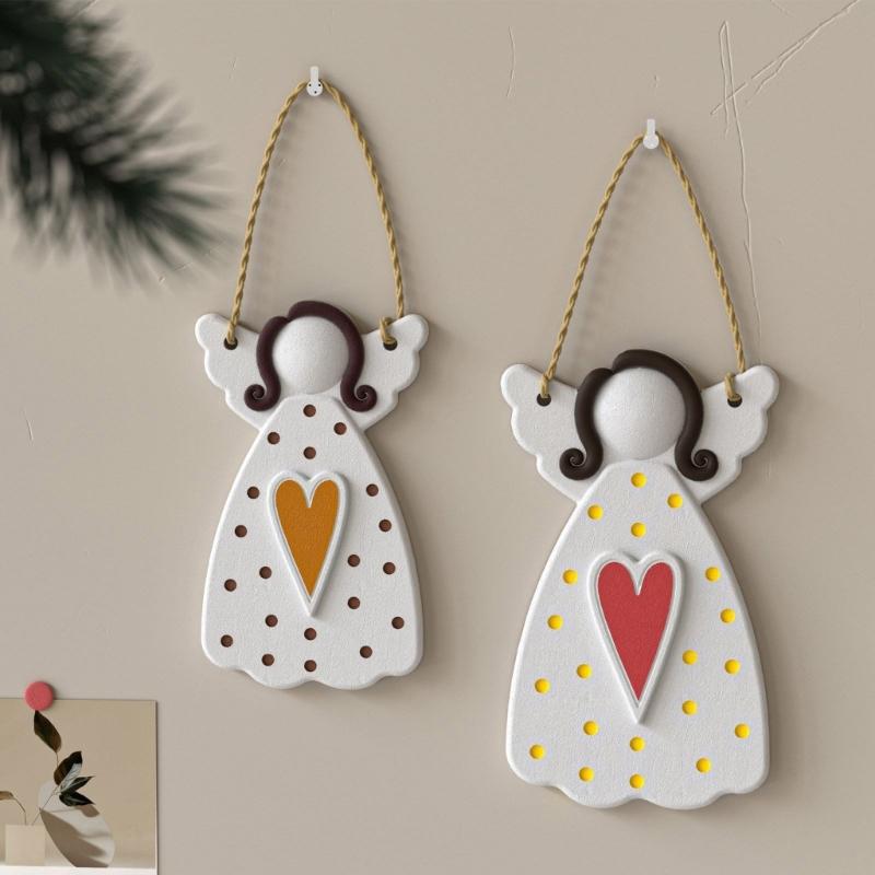 Flexible Silicone Angel Wing Girl Pendant Mold Handmade Jewelry Silicone Mold For DIY Jewelry And Resin Crafts