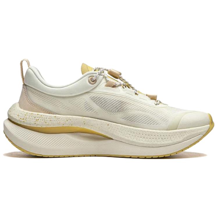

New LiNing Wear-Resistant Slip-Resistant Low-Top Casual Shoes Women s Beige Yellow AGLU046-5 38