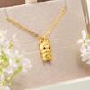 Porti Solid Gold 24k 1.875g Horse Zodiac Necklace