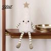 Cozy Aesthetic Room Accents Christmas Tree Plush Ornament with Dangling Legs Cute Soft Stuffed Figure Festive Figure Doll for Home Living