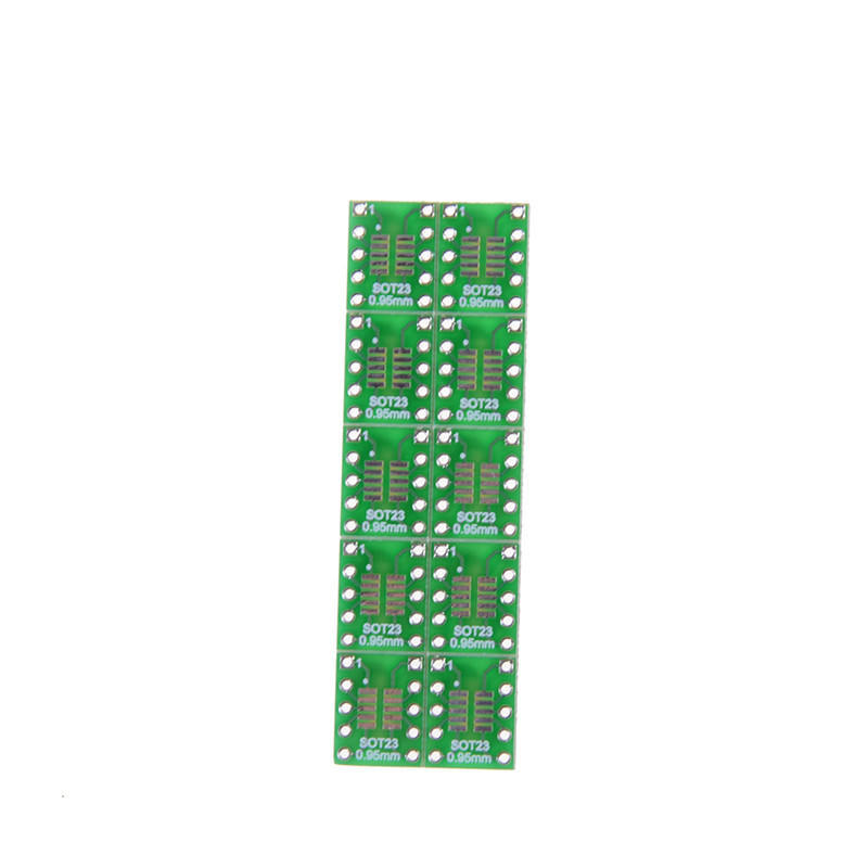 

10 шт. Sot23 Sop10 Msop10 Umax Sop23 до Dip10 Pinboard Pcb Board Convert