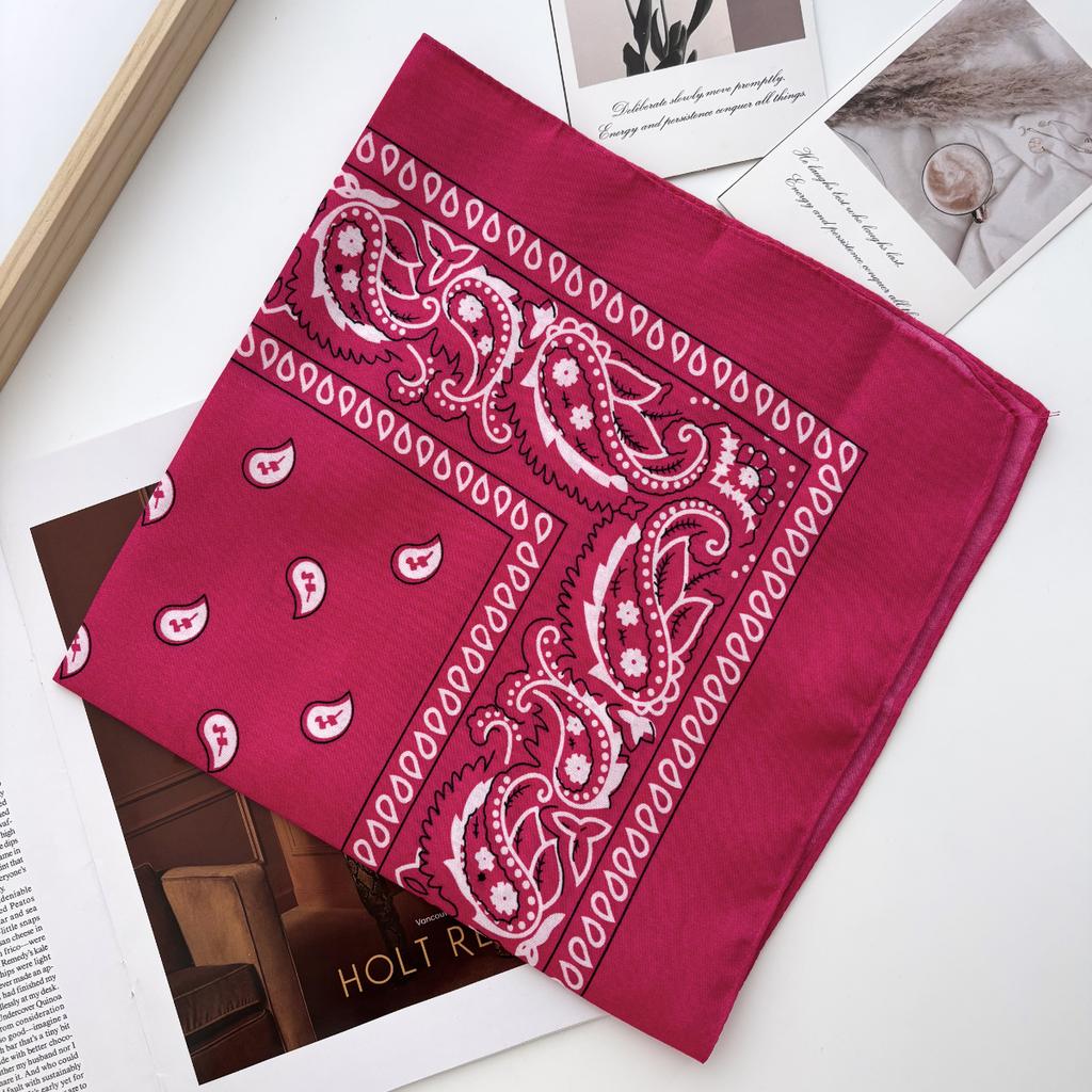Bandana unisexe pour hommes et femmes, bandeau pour cheveux, style cowboy, pour hommes, motard, sport, couvre-chef, bandeau pour poignet, foulard de tête cachemire, foulard carré