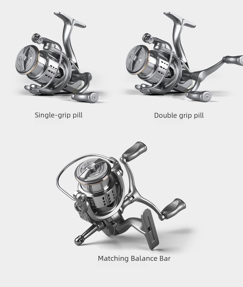 Chiren Kovový Mělká Cívka Rybářský Naviják pro Micro-Návnady Spinning a Golfovou Rybařinu