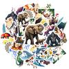 35-70pcs Animal World Stickers From Sea To Land Adorable Stickers Diy Travel Luggage Fridge Laptop Graffiti Sticker