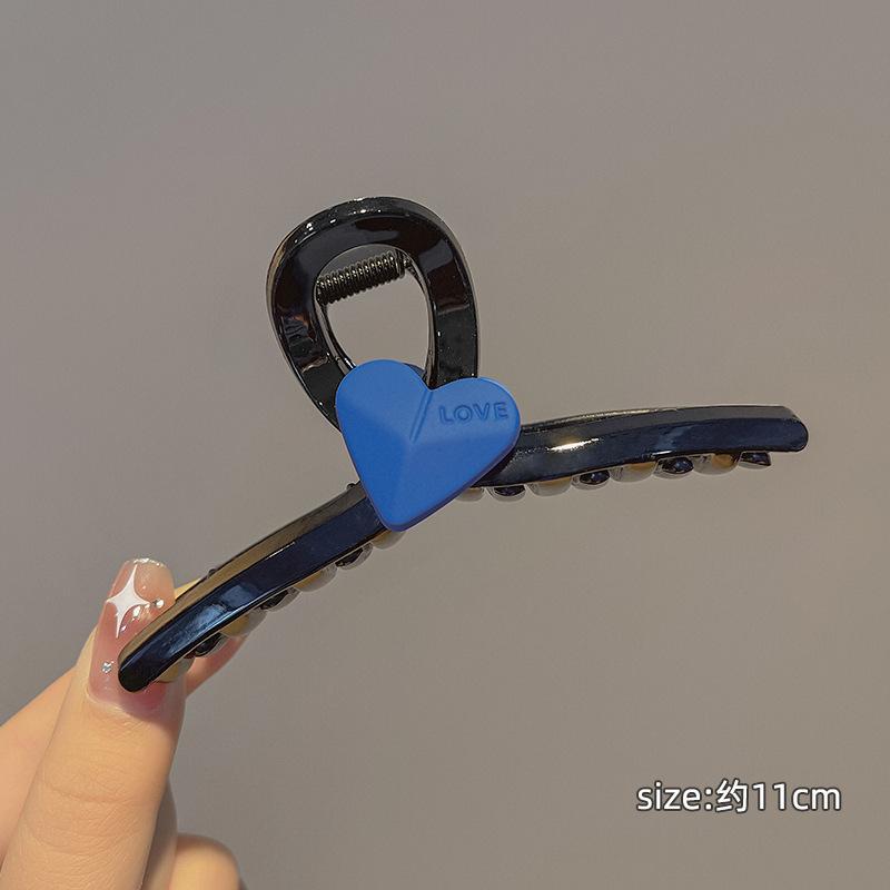 7Designs Giant Flower Cross Acrylic Hair Claw Clips for Women Accessories Jewelry Korean Jelly Large Resin Crab Clamp Headwear
